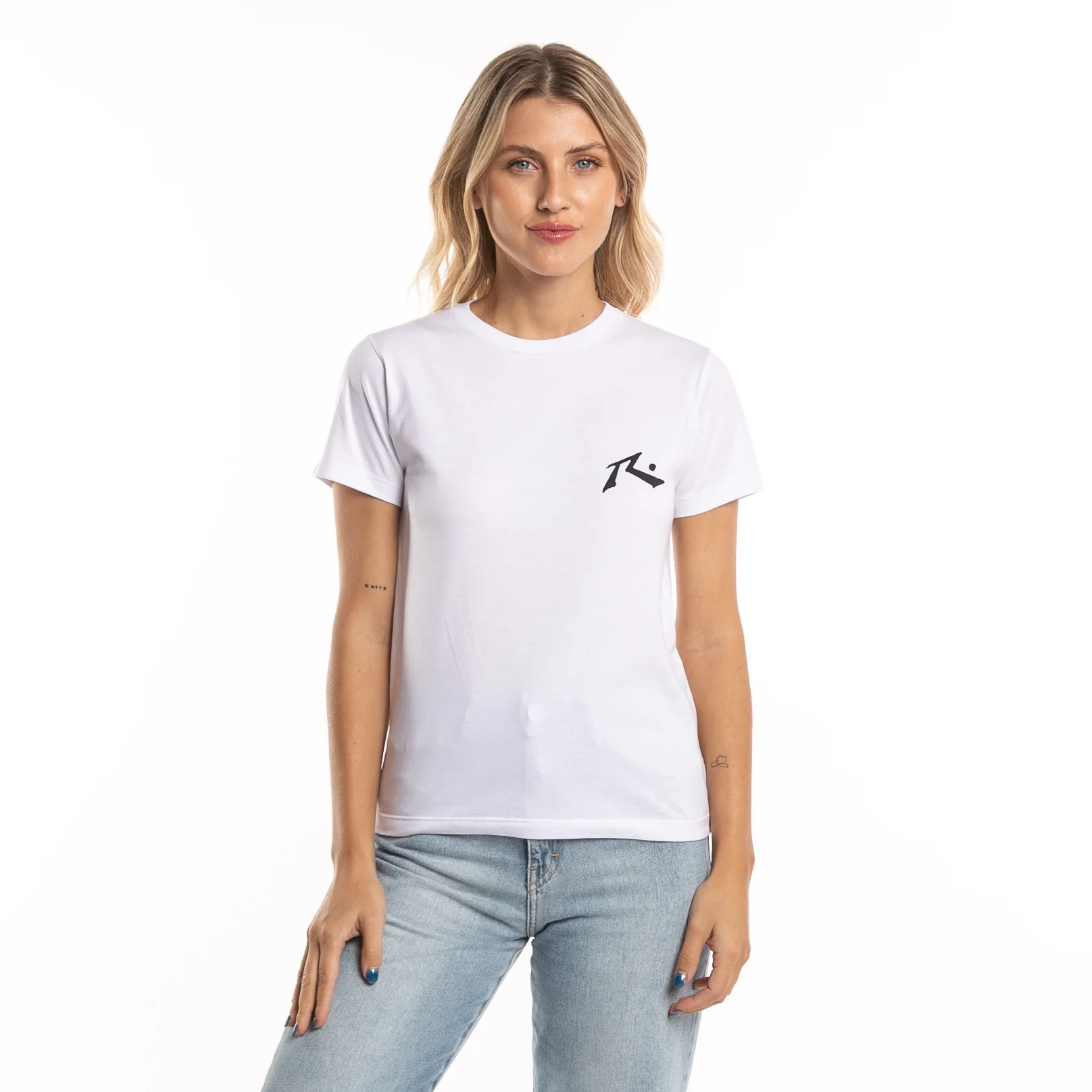 remera blanca mujer